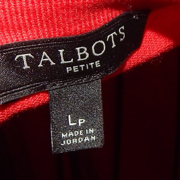 Ladies TALBOTS PETITE Cardigan Sweater ~ Lightweight ~ 3/4 Sleeve ~ Size LP - Picture 6 of 7